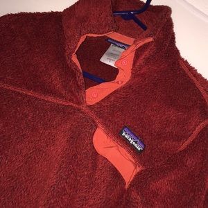 Red Patagonia jacket